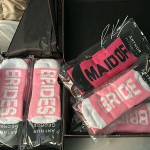 Arthur George wedding socks